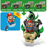 Lego super mario 72042 princ Florian a hrad bowser
