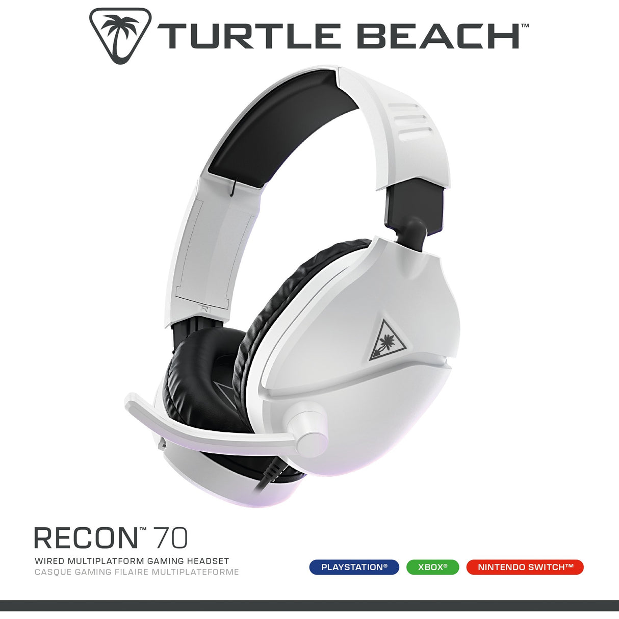 Turtle Beach Ouer Erhuelung 70p Wäiss (2024)