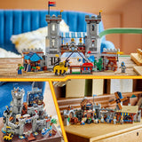 Lego creador 31168 castillo medieval con caballeros a caballo