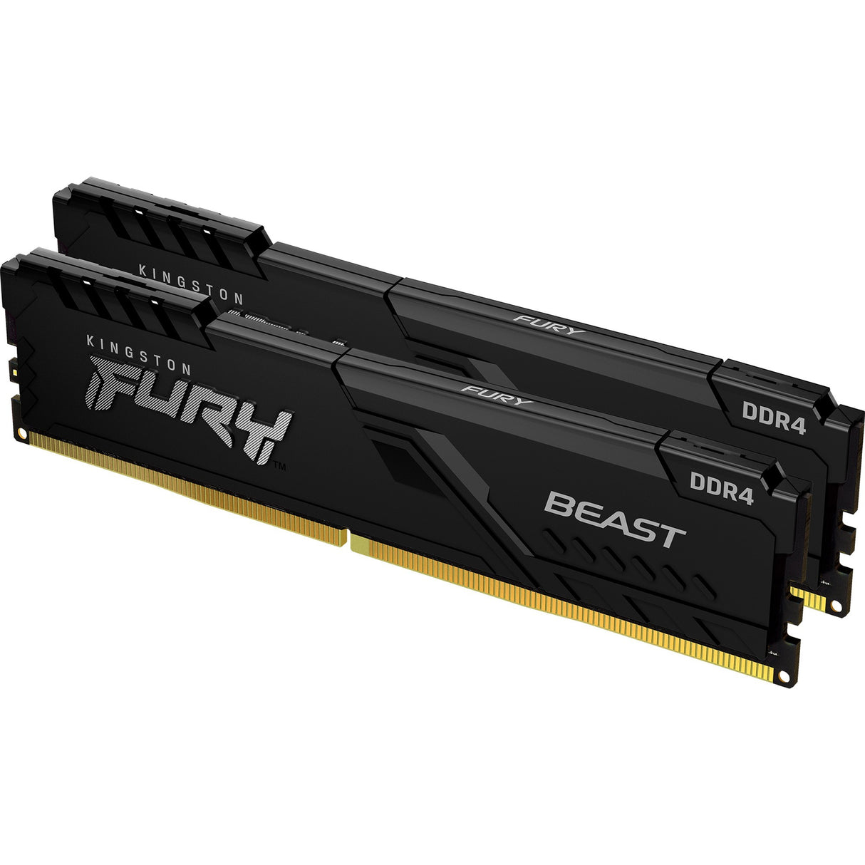 Kingston FURY 64 GB DDR4-3600 (2x 32 GB) Memory Kit (Black, KF436C18BBK2 64, Beast, XMP 2.0)