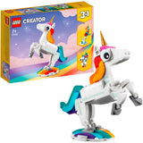 Lego Creator 31140 Licorne magique 3en1
