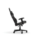Dxracer prince l black pvc leather gamestoel (zwart)