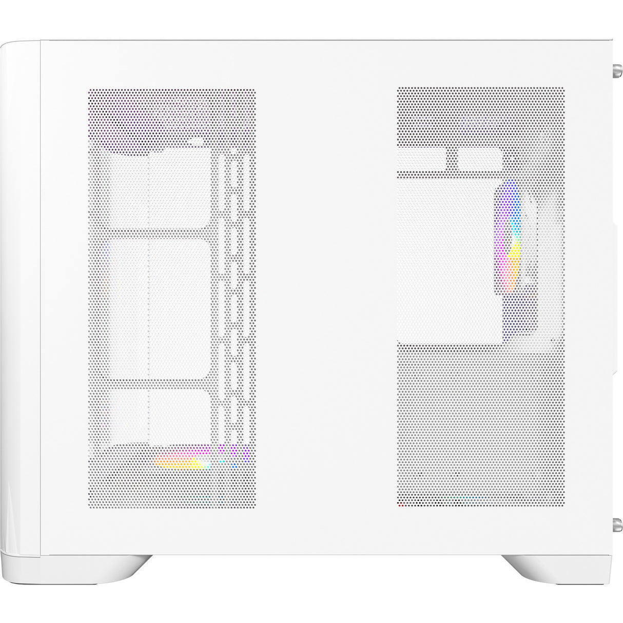 Caixa de torre midi Antec c5 curve argb (branca | 2x USB-A | 1x USB-C | vidro temperado)