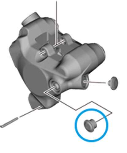 Shimano bleed boss cap for br-r9270 br-r8170 br-r7170 br-rx820