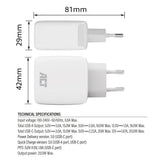 Act usb-c usb-a charger 20w pd pps, quick charge, ganfast
