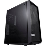 Fractal Design Meshify C Midi Tower Case (Black | 2x USB-A | Tempered Glass)
