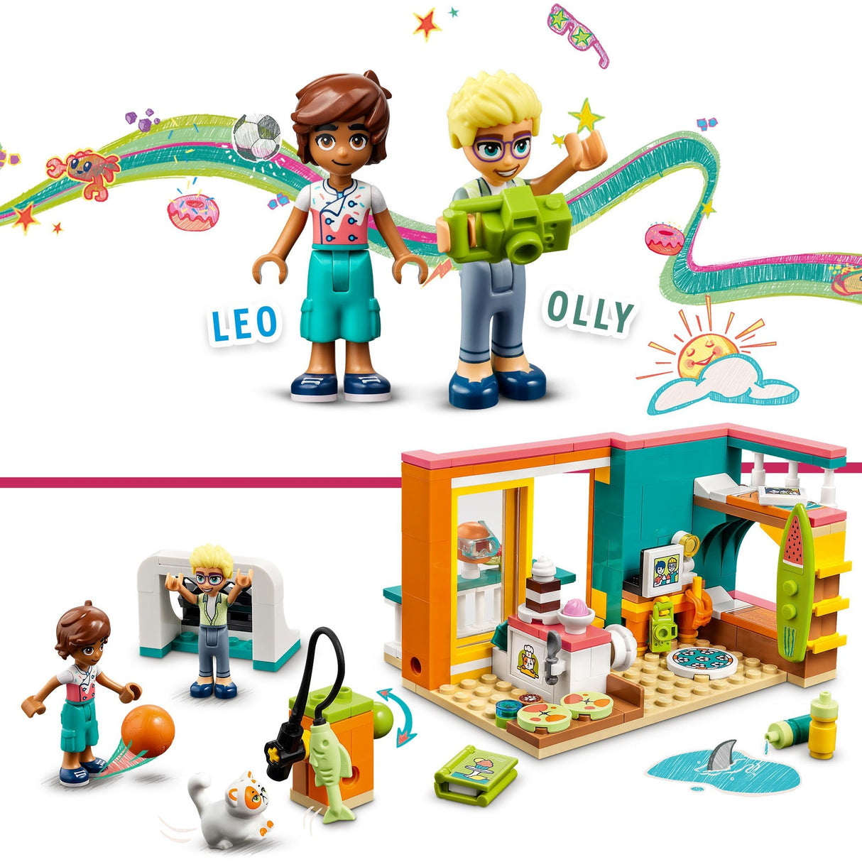 Přátelé Lego Leo Apos; S Komora - 41754