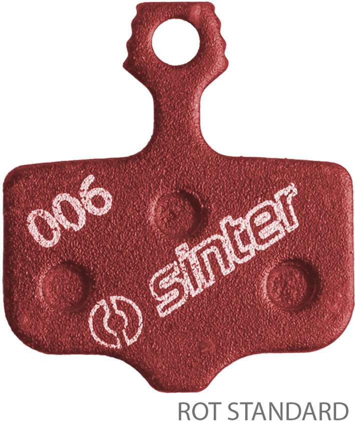 Hamulec tarczowy blokuje standardowe czerwone