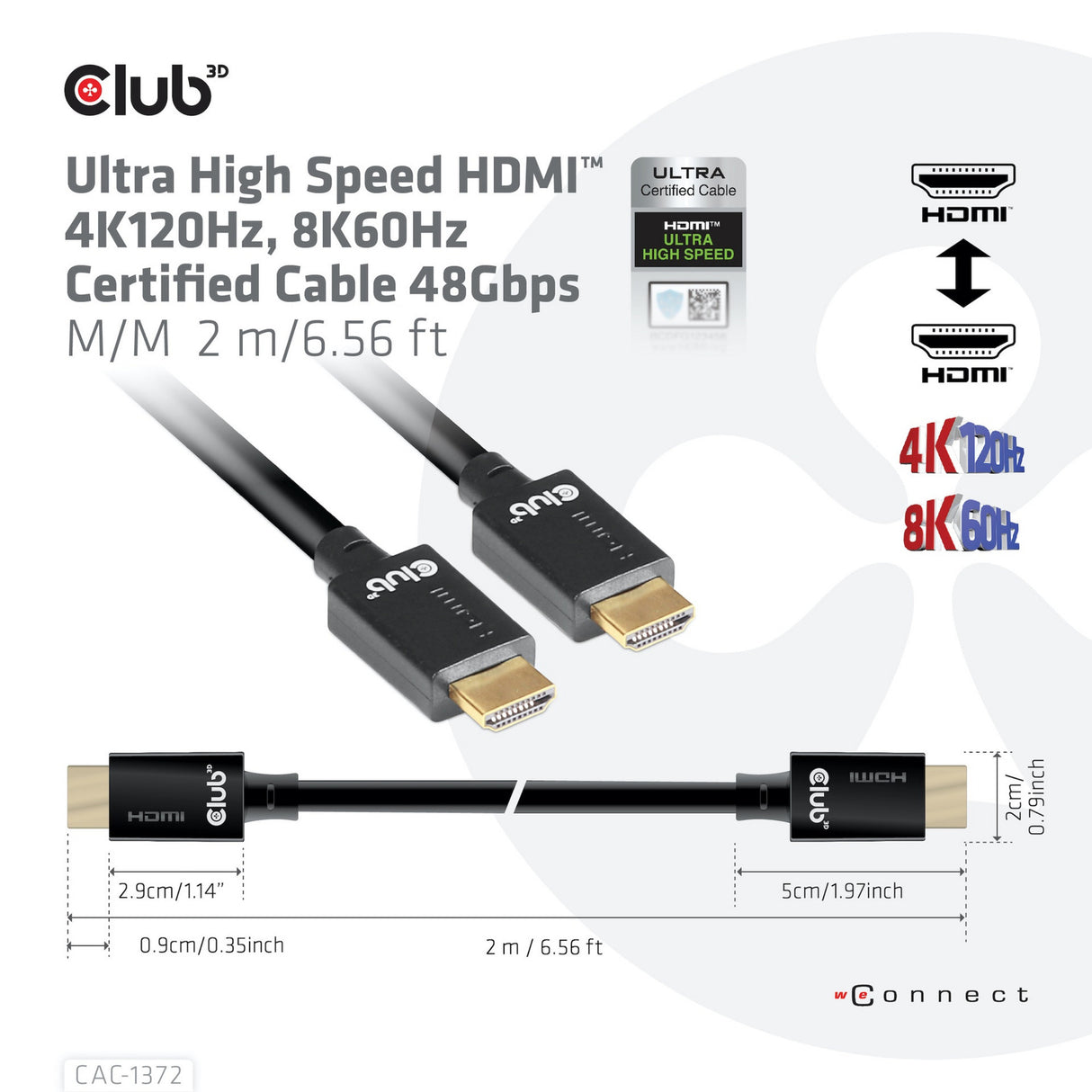 Club 3D Ultra High Speed ​​HDMI