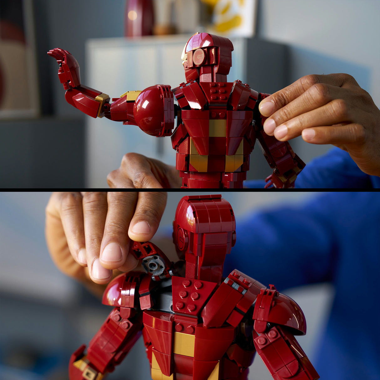 Lego super heroes 76344 marvel iron man mark 3 collector's edition