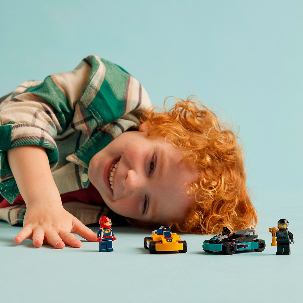 Lego City 60400 Karts e pilotos