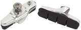 Quaxar shimano road alu cartridge brake shoes silver