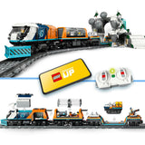 Lego 60470 city trains research train at the North Pole
