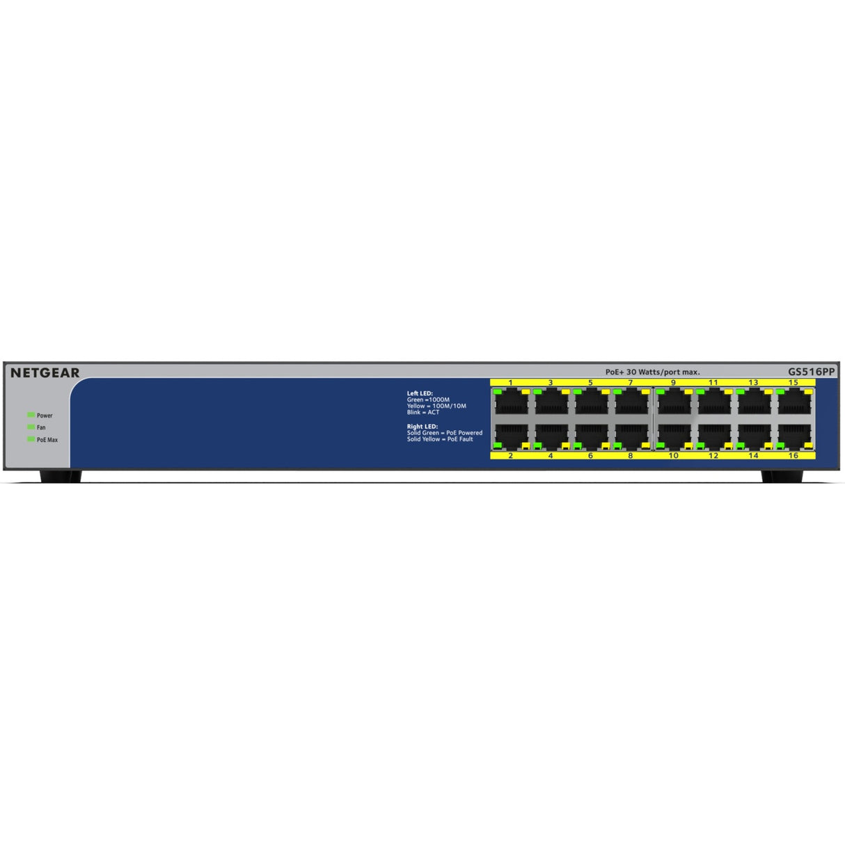 Tiománaí do Netgear GS516PP