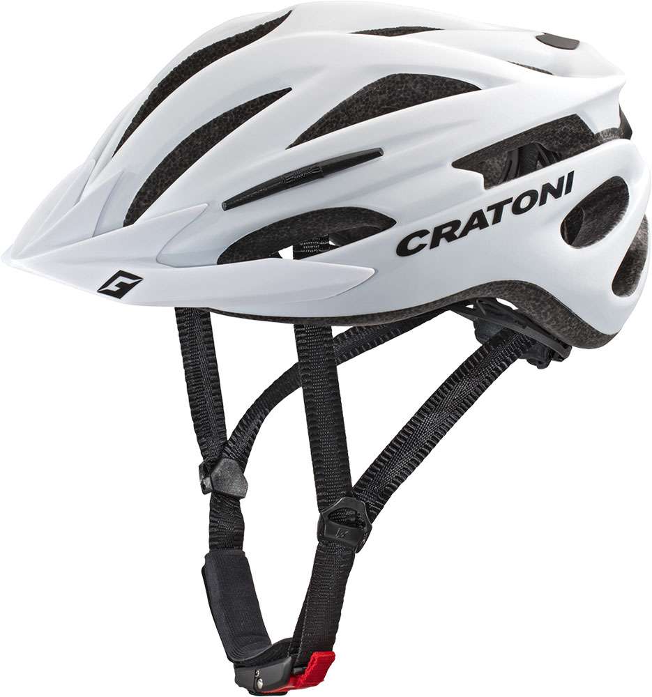 Cratoni helmet pacer white matt sm