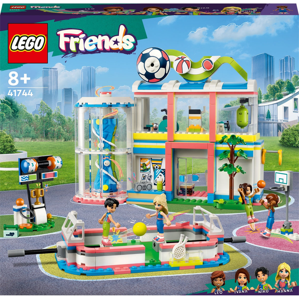 Lego friends - stavebnice sportovního centra (41744)