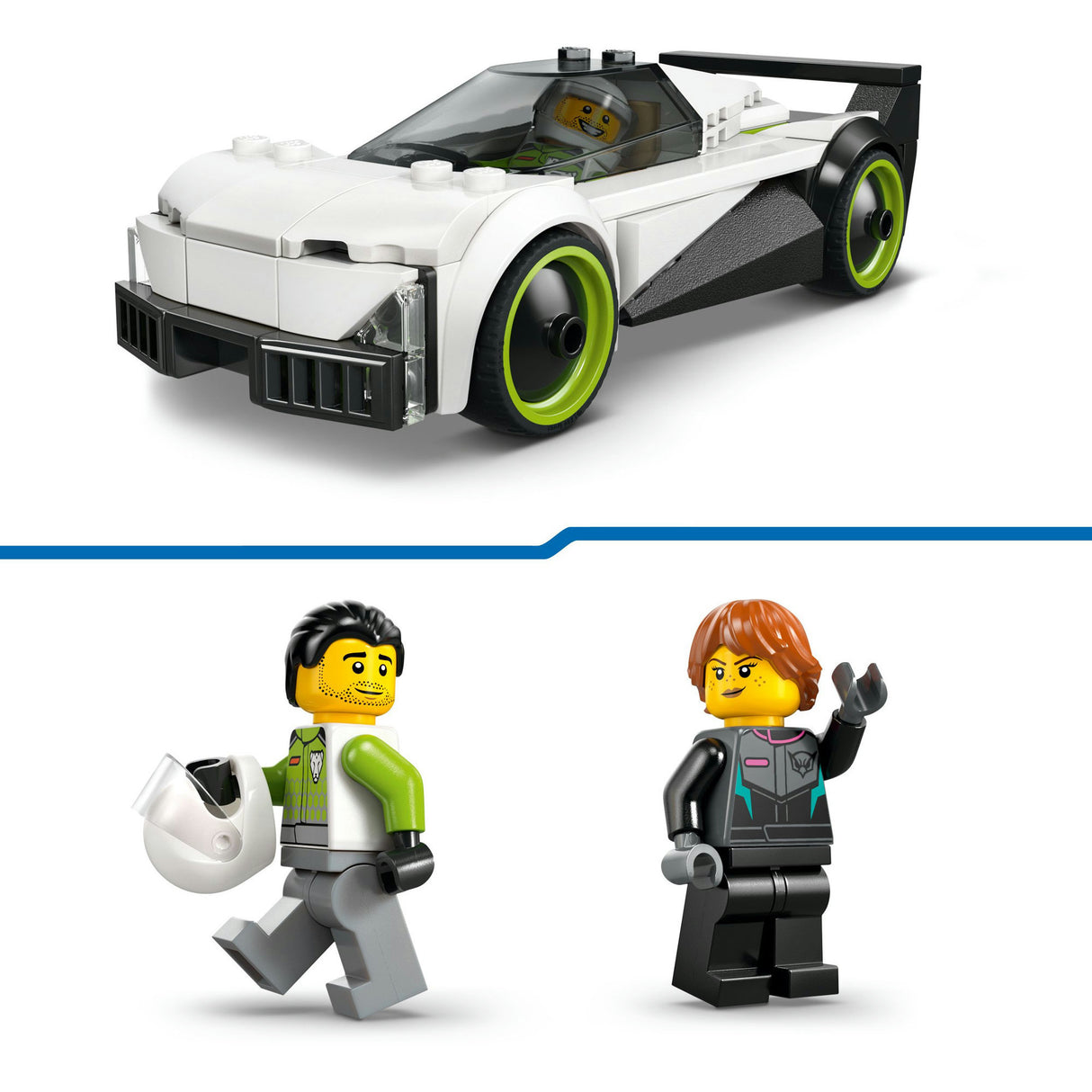 Lego City Jet vs. Car 6 Construction Toy
