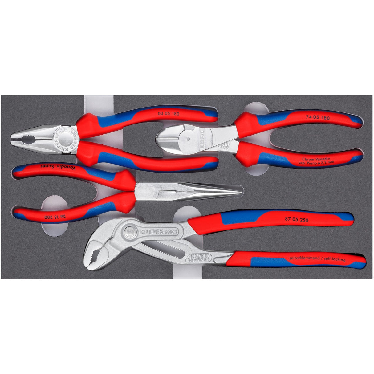 KniPex Knipex sede Imposta Chrom Basic 00 20 01 V17