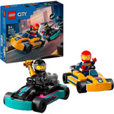 Lego City 60400 Karts e pilotos