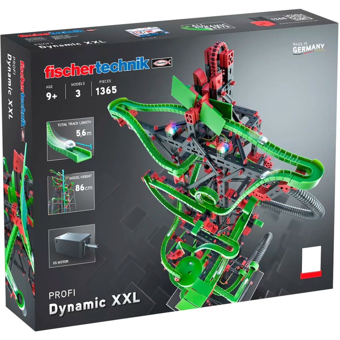 Fischertechnik marble runs - dynamic xxl marble run (544619)