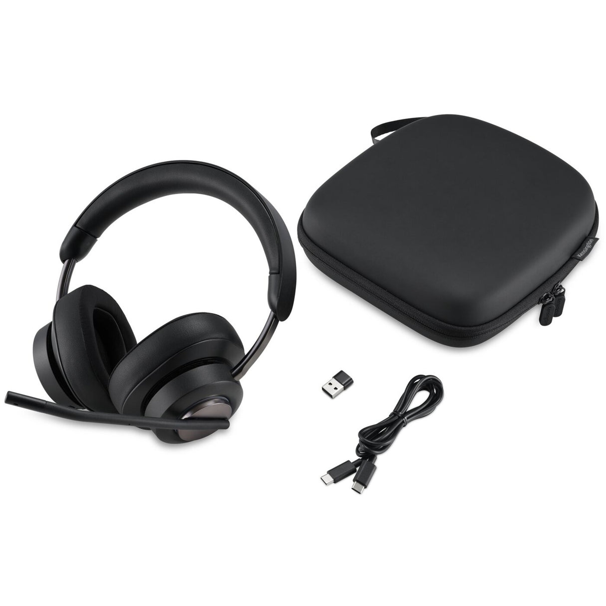 Kensington h3000 Bluetooth Over-Ear Headset (Black, Bluetooth 5.2)