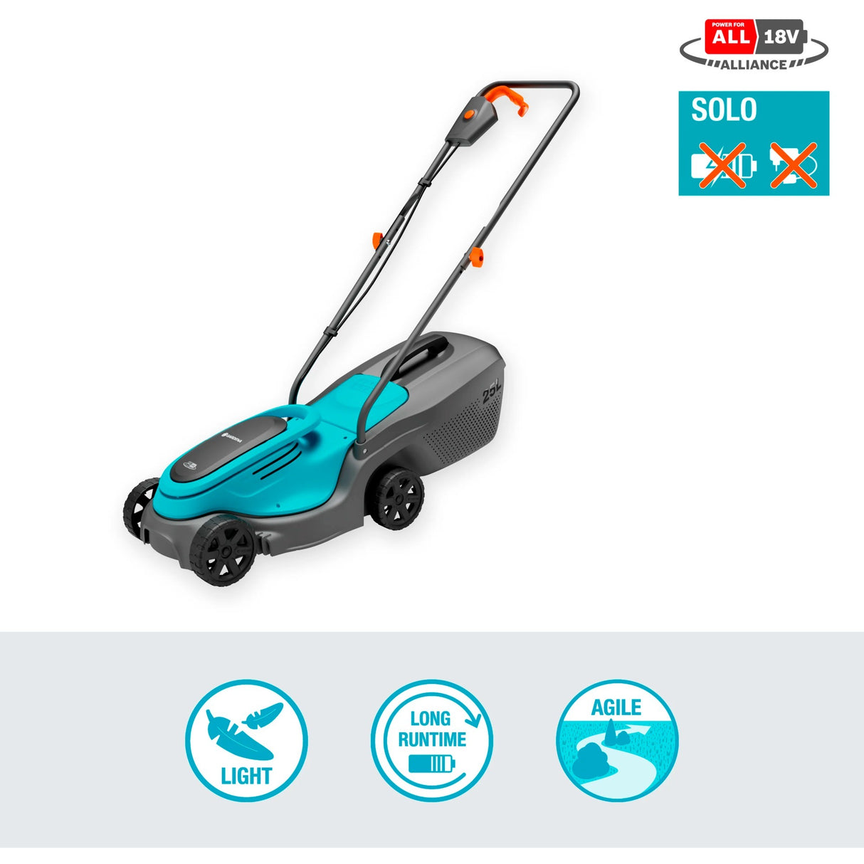 Gardena AccugraShaaier Powermax 30 18V P4A Solo