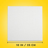 Lego classic 11026 building plate white