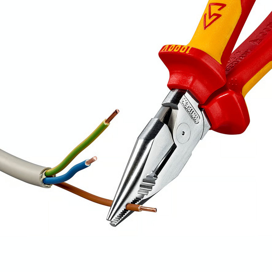 Knipex spetsad kombinationstång kombinationstång (röd gul)