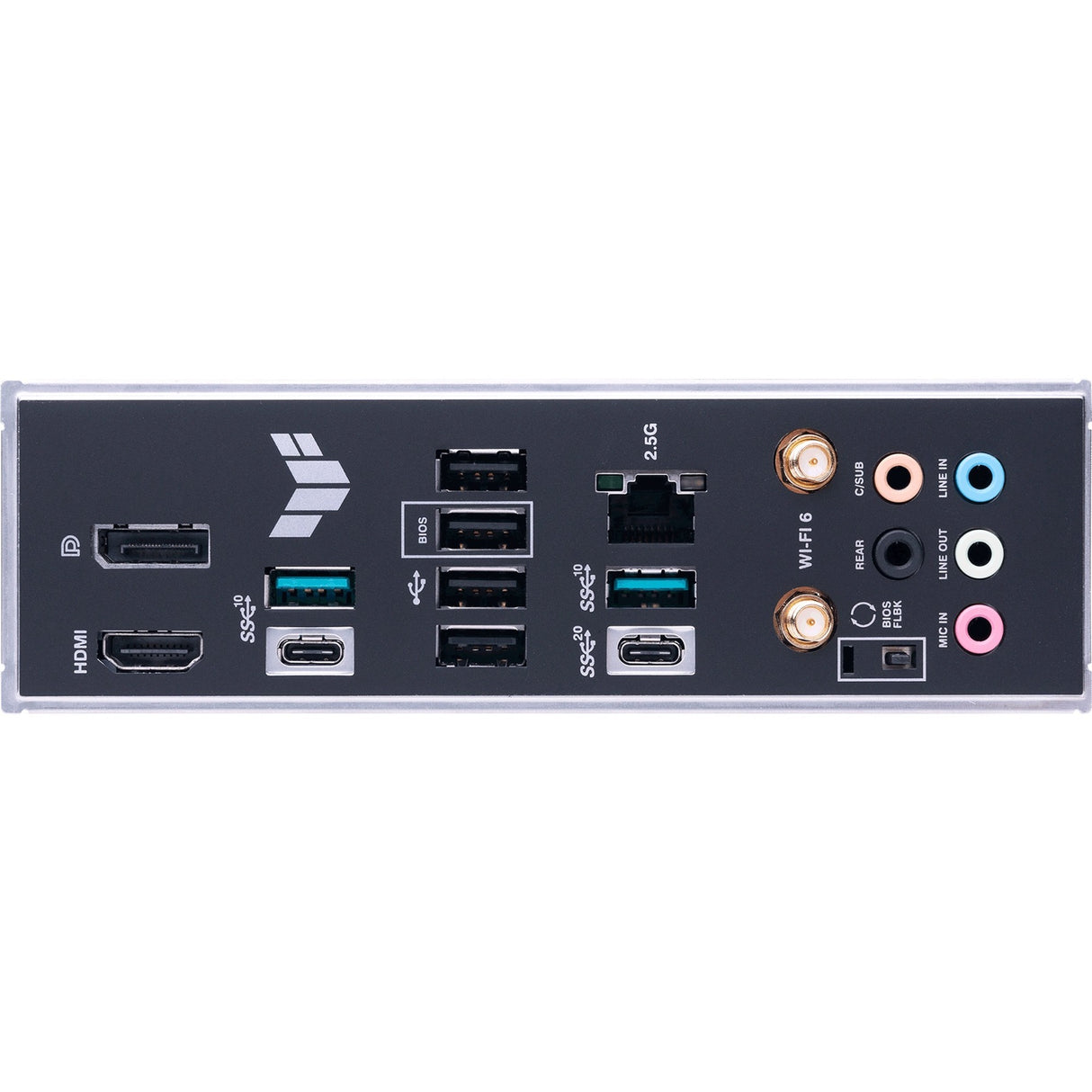 Asus TUF Gaming B650-Plus WiFi Socket AM5 Motherboard (black light orange, RAID, 2.5Gb LAN, Wi-Fi 6, BT 5.2, sound, ATX)