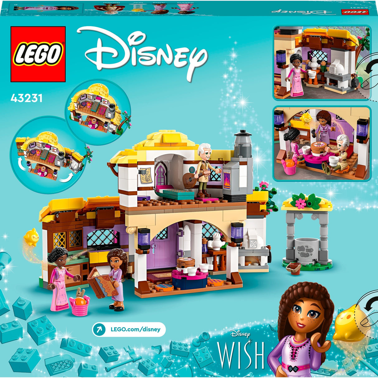 Lego Disney - Asha's Cottage Construction Toy (43231)