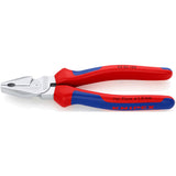 Knipex High-Leverage Combi Pliers 180 mm combination pliers (red-blue)