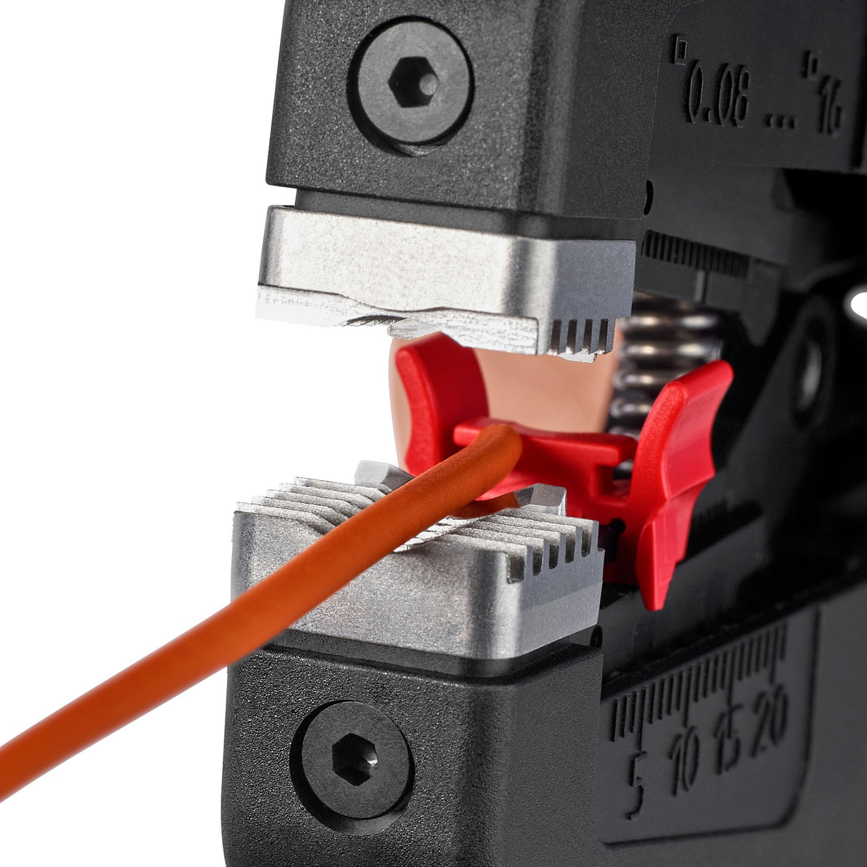 Knipex Automatic Wire Stripper | length 195 mm | 0.08-16 (AWG 28-5) mm² | 1 piece - 12 52 195 - 12 52 195