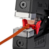 Knipex Automatic Wire Stripper | length 195 mm | 0.08-16 (AWG 28-5) mm² | 1 piece - 12 52 195 - 12 52 195