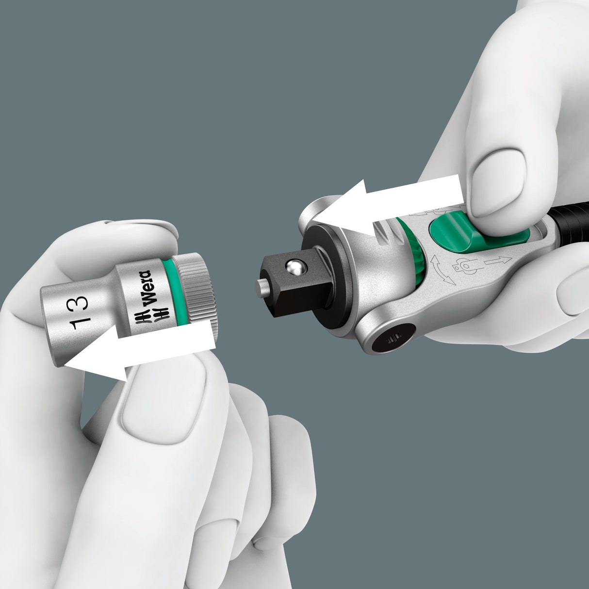 Wera 8100 SA SC 2 Zyklop pistorasiasarja