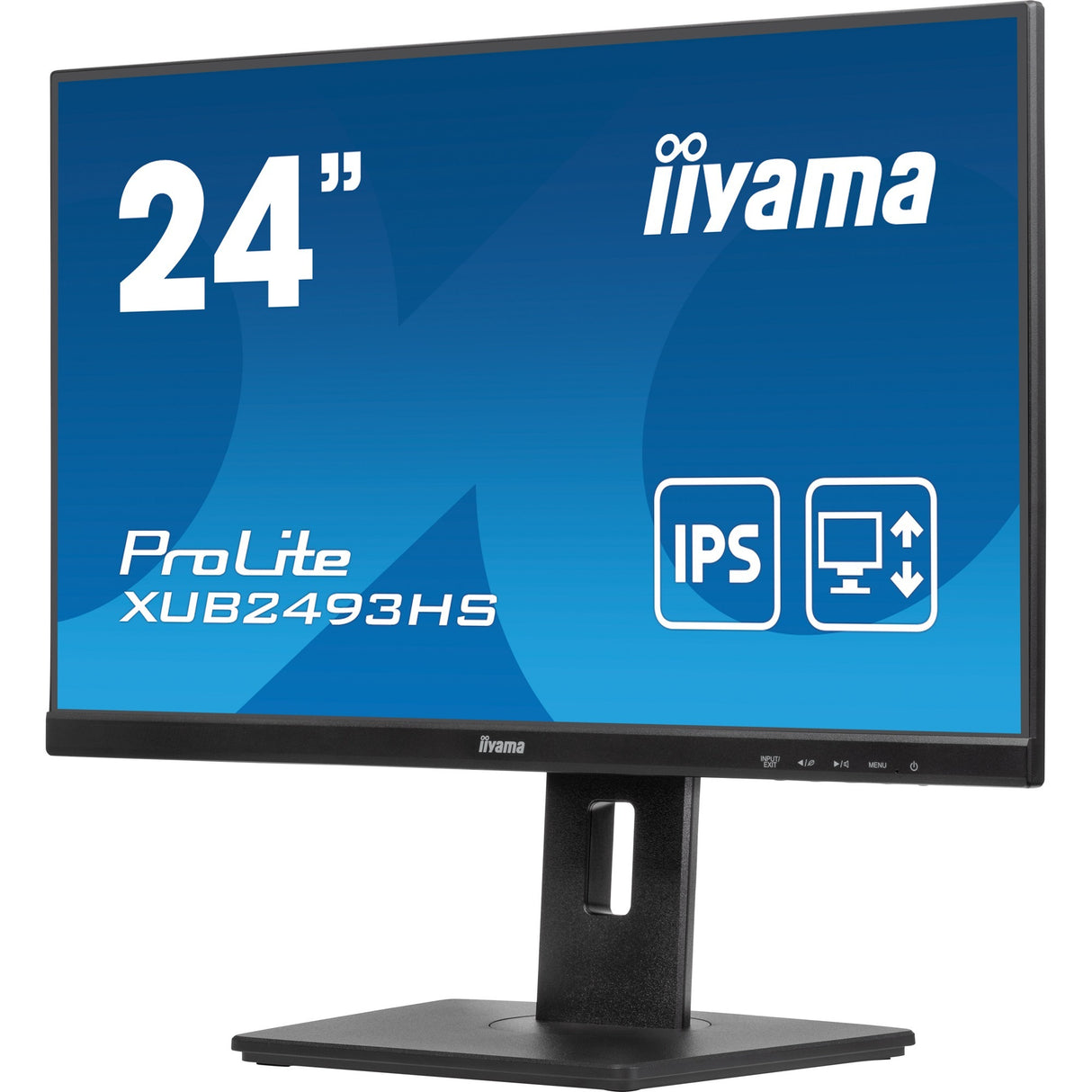 Iiyama Prolite XUB2493HS-B6 23.8 monitor (black, HDMI, DisplayPort)