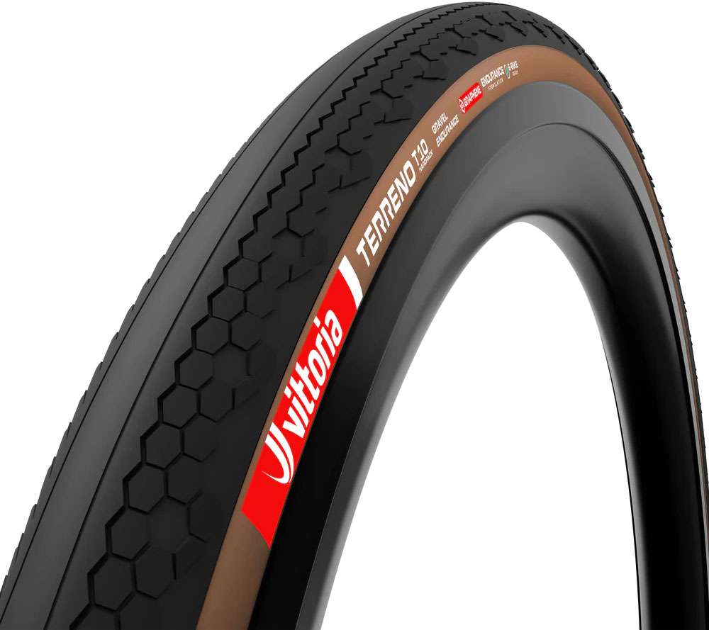 Vittoria terreno t10 hardpack 40-622 gravel endurance tlr e-25 folding tire