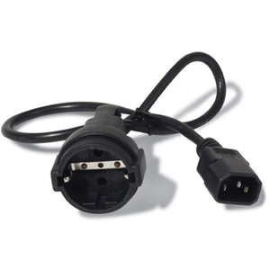 Kabel Apc CEE 7 7 (V) až IEC 60320 C14 (černý)