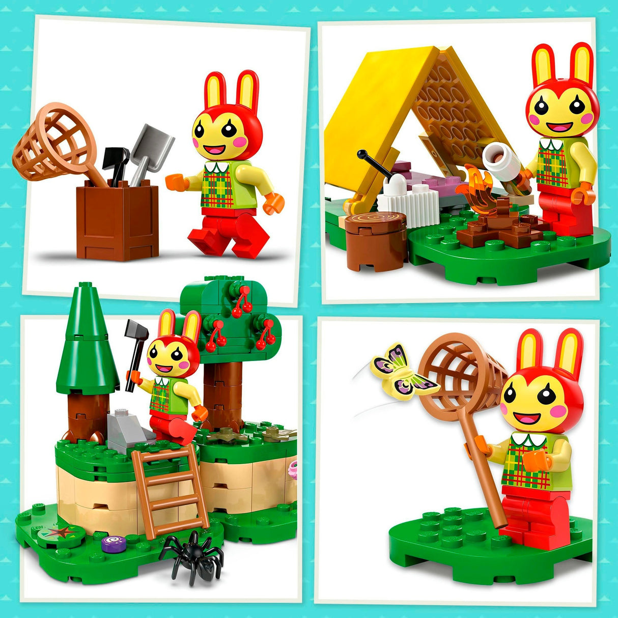 LEGO Animal Crossing 77047 Camping com Bunnie