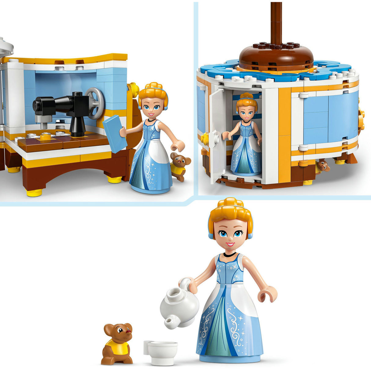 Lego disney princess 43266 askungeklänning