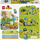 Lego duplo town 10475 gradbena vozila 3v1
