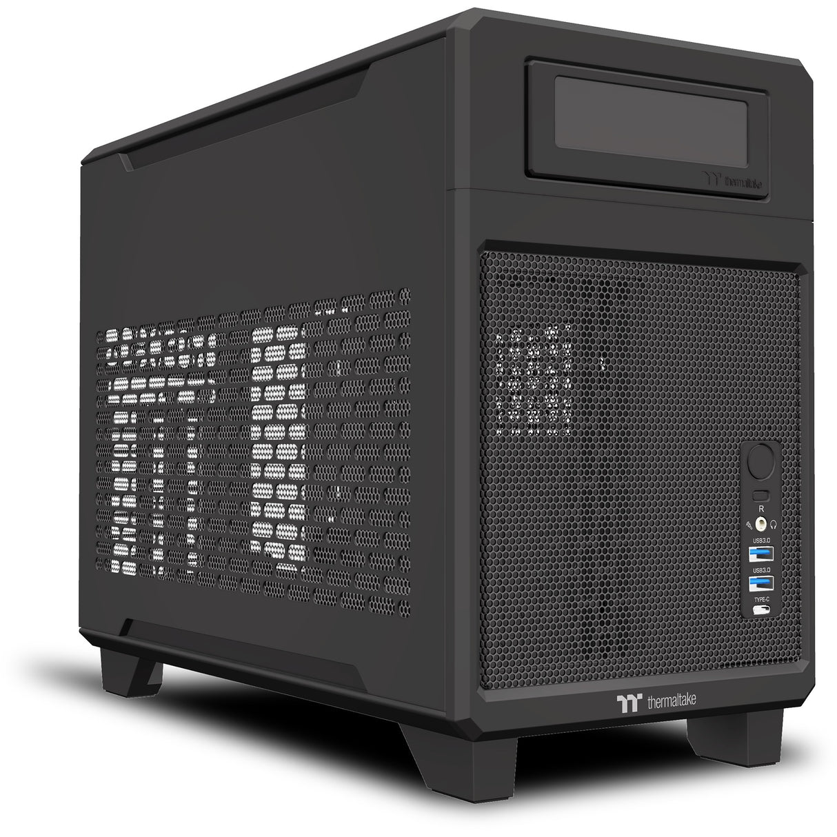 Thermaltake TR100 Mini Tower Case (Black | 2x USB-A | 1x USB-C)