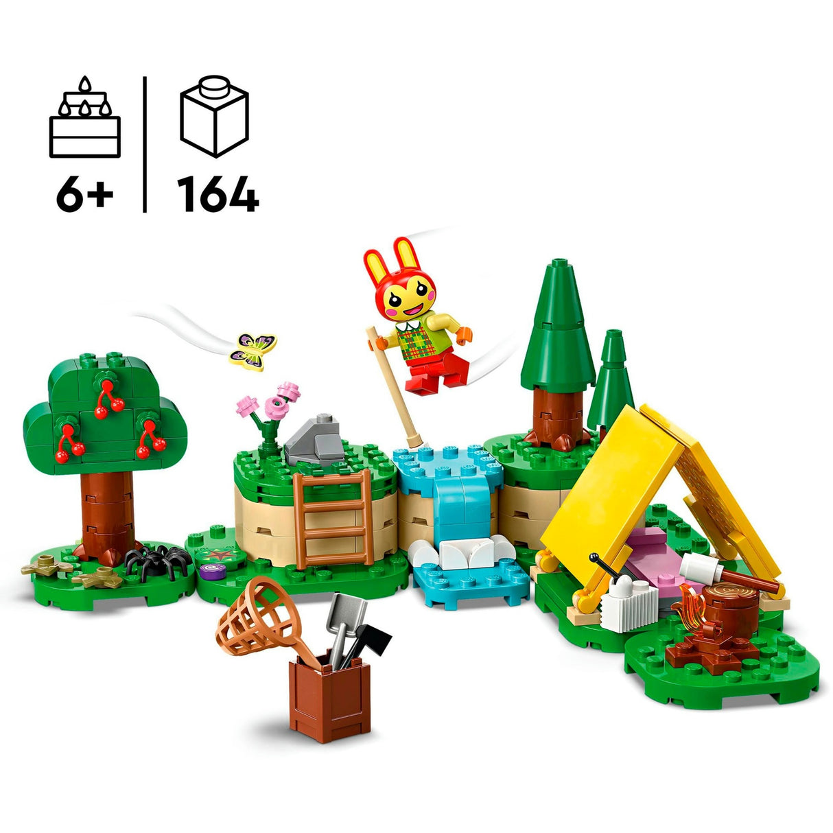 LEGO Animal Crossing 77047 Camping com Bunnie