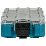 Makita maktrak organizer medium p-91045 gereedschapsbox (blauw zwart)