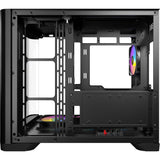 Caixa de torre midi argb curva Antec c5 (preta | 2x USB-A | 1x USB-C | vidro temperado)