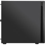 Silverstone seta q1 midi tower behuizing (zwart | 2x usb-a | 1x usb-c)