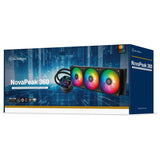 Silverstone novapeak 360 argb waterkoeling (zwart, 4 pin pwm)