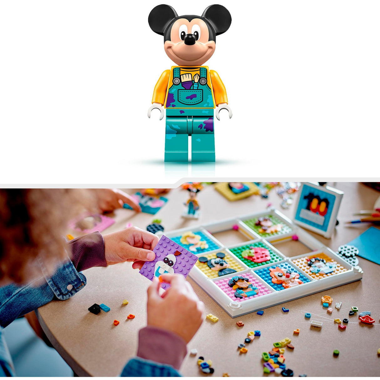 Lego Disney - 100 lat animacji Disneya, zabawki konstrukcyjne (43221)