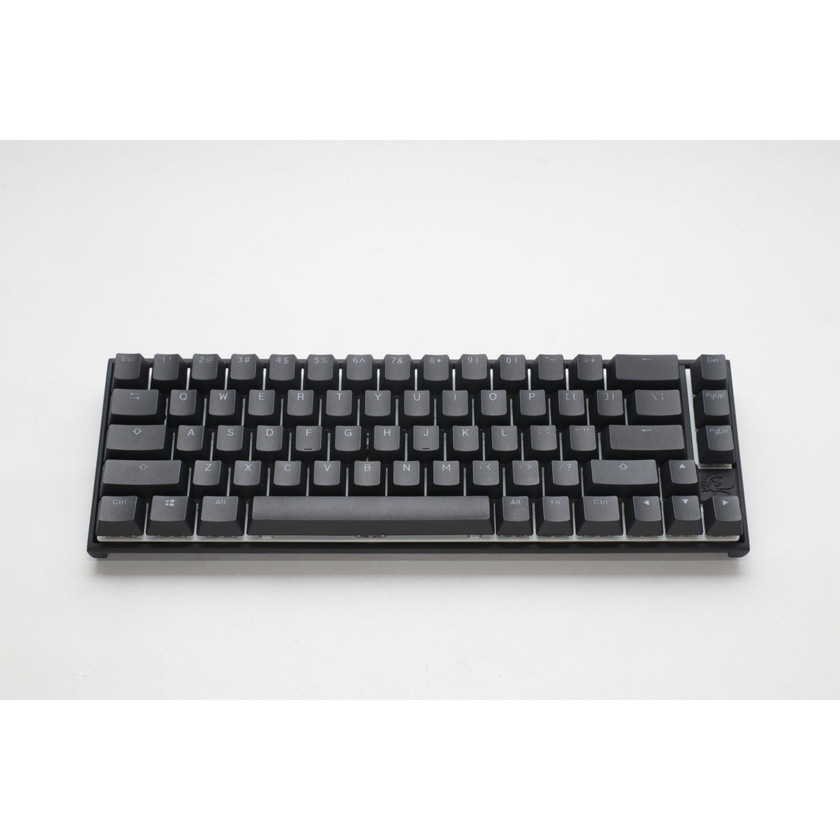 Ducky mecha pro sf, toetsenbord (zwart, us lay-out, cherry mx speed silver, rgb leds, 65%, pbt double-shot)