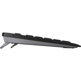 Teclado Cherry Stream sem fio, teclado (preto, layout eu (qwerty), tecnologia sx)