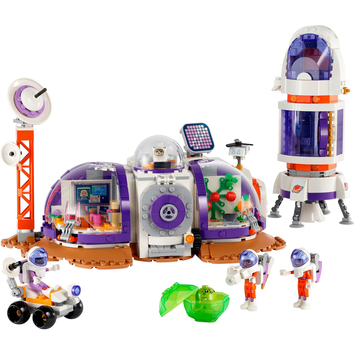 LEGO LEGO Friends 42605 Base espacial em Marte e Rocket